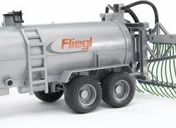 Bruder Fliegl barrel trailer with spread tubes-0